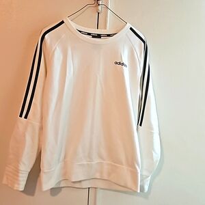 Lightly worn ladies, Adidas pull over sweat shirt